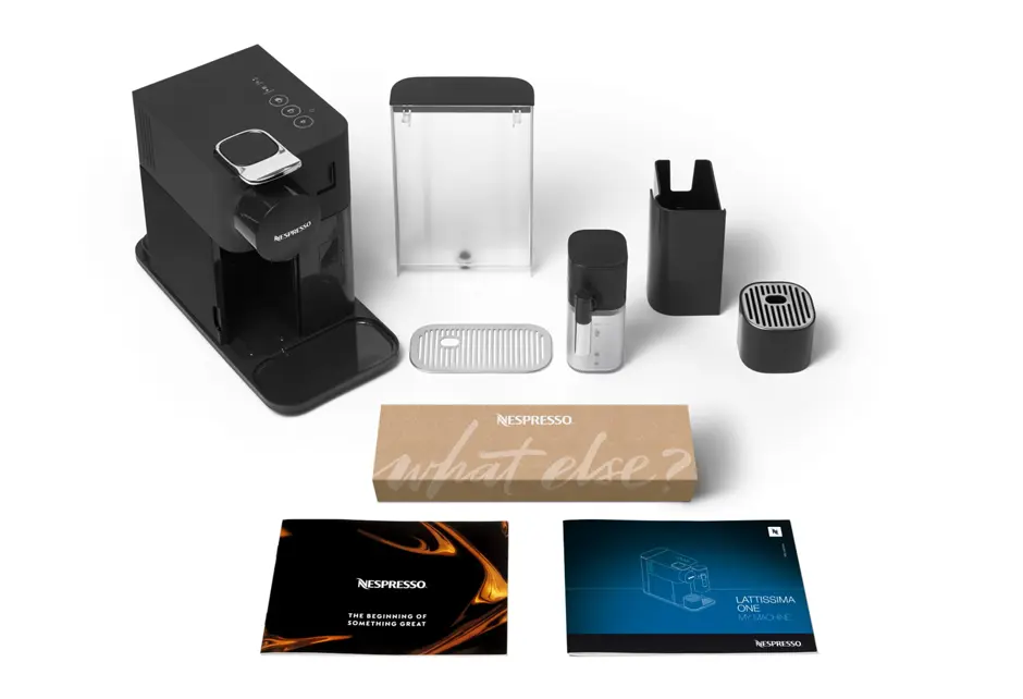 Lattissima One Black Innihald Kassa