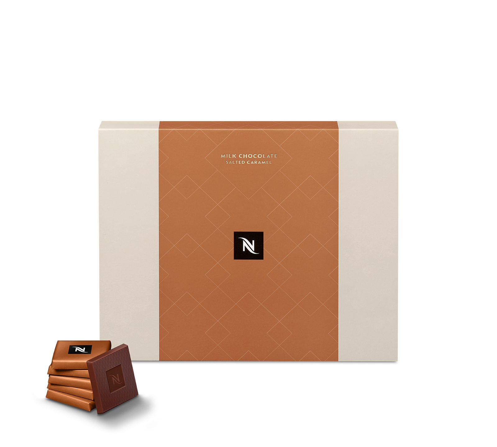 Mjólkursúkkulaði með saltkaramellu